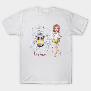 Girl in Lisbon T-Shirt